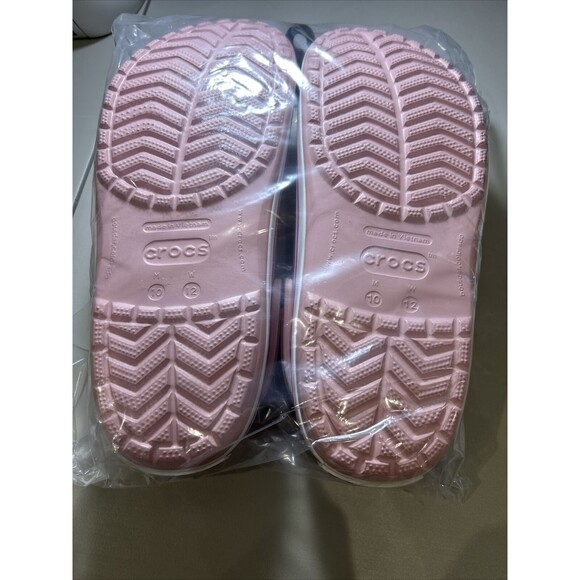Crocs Crocband Clog Pearl Pink Wild Orchid Men’s Size 10 Women’s Size 12 NEW - Picture 3 of 8